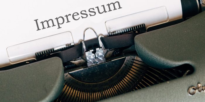 IMPRESSUM IMPRESSUM